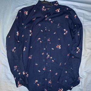 Express floral shirt